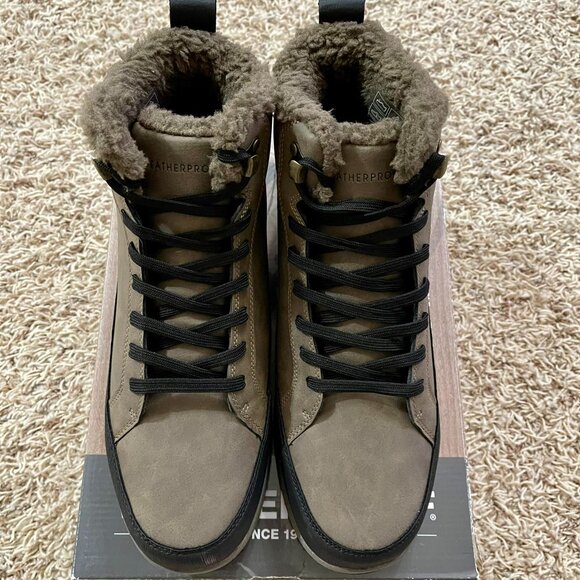 NEW Weatherproof Men's Sneakerboots Boots Shoes Brown, Size 13 - Picture 6 of 10